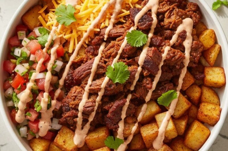 Chipotle Beef Potato Bowl Recipe