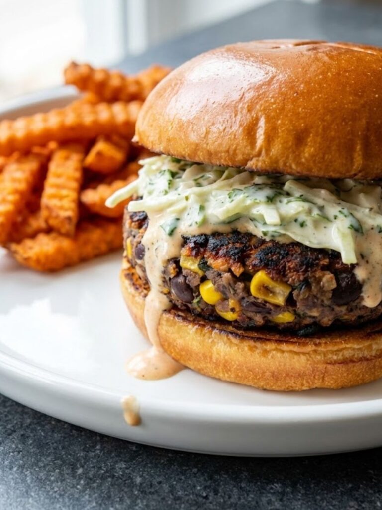 Chipotle Black Bean Burger Recipe