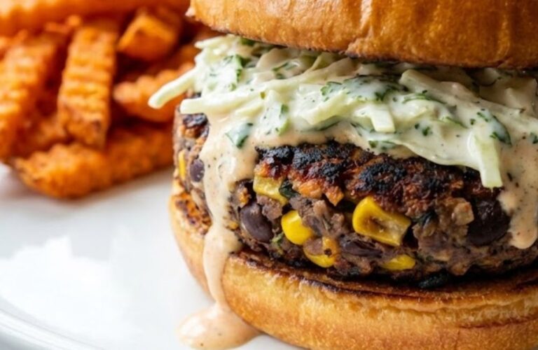 Chipotle Black Bean Burger Recipe