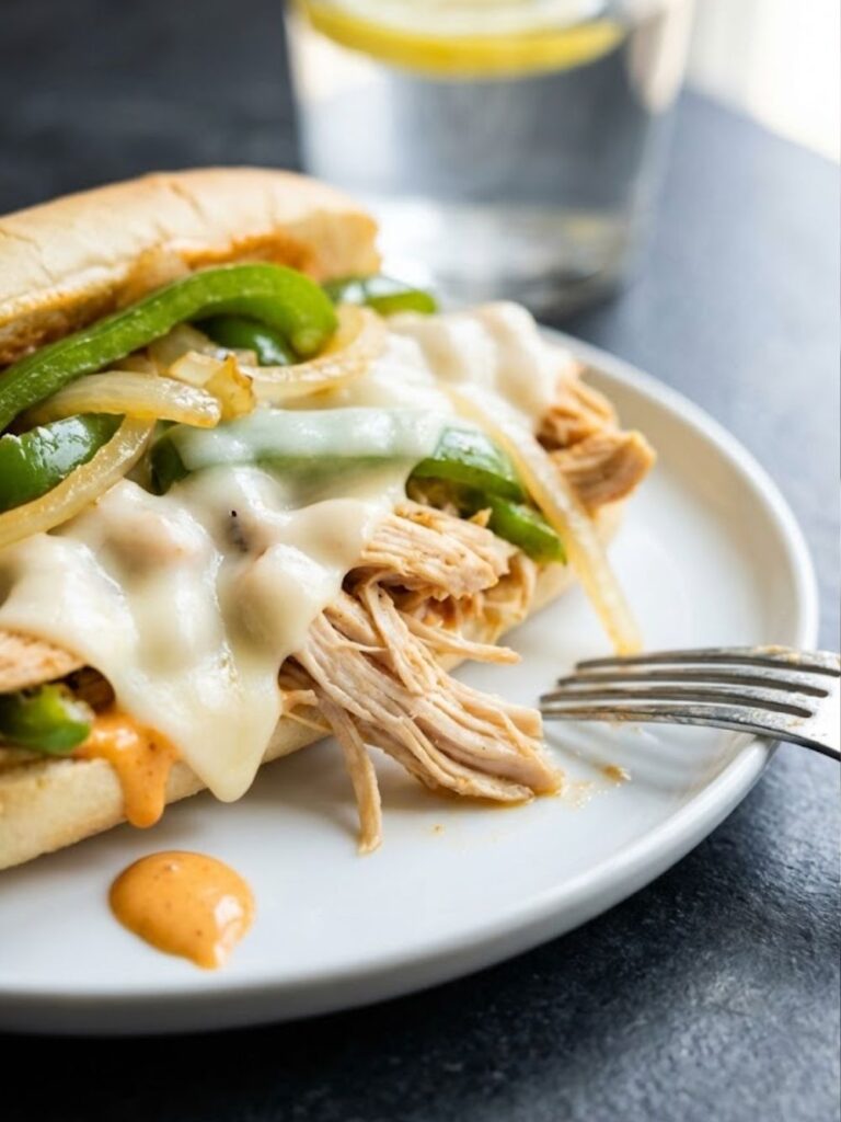 Chipotle Chicken Cheesesteak Recipe