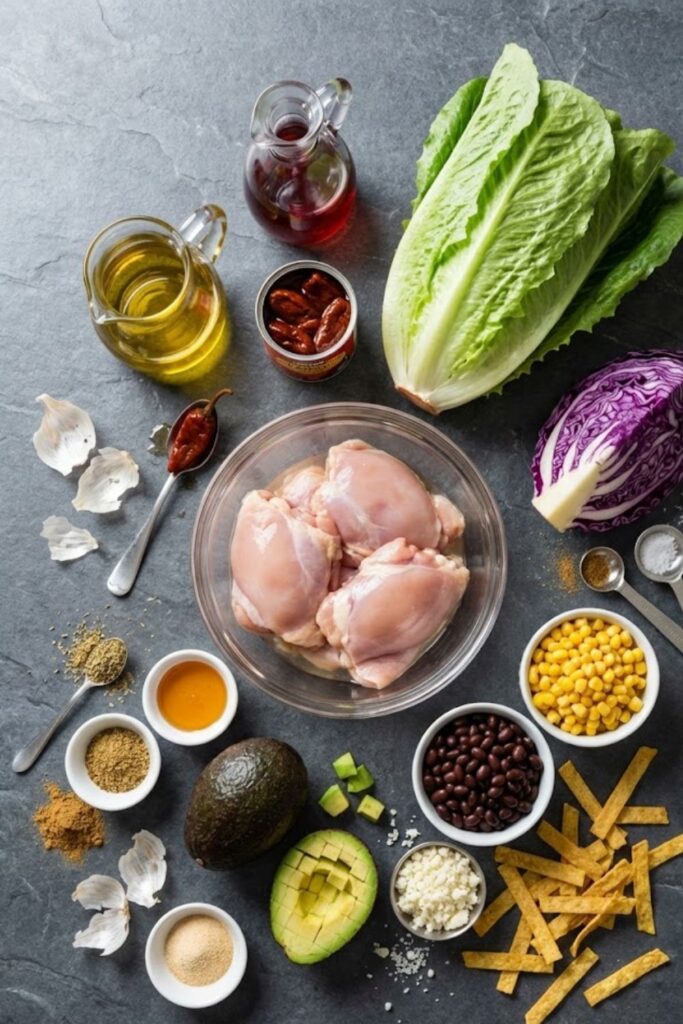 Chipotle Chicken Chopped Salad Recipe