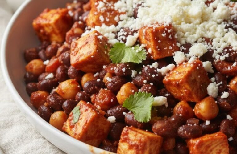 Chipotle Chicken Dense Bean Salad Recipe