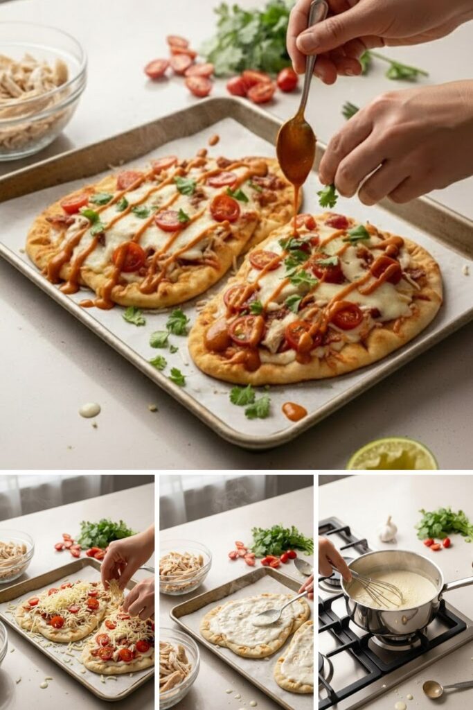 Chipotle Chicken Flatbread Recipe