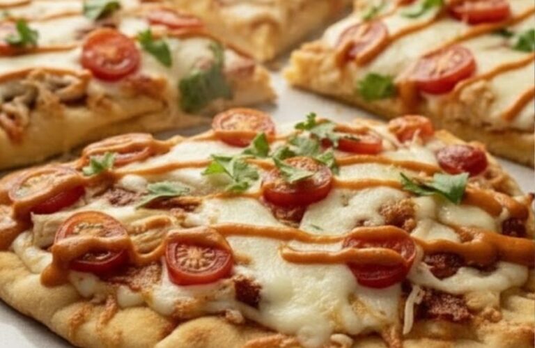 Chipotle Chicken Flatbread Recipe