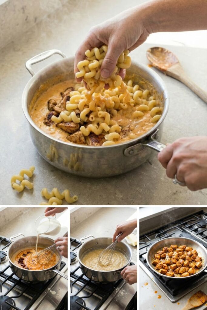 Chipotle Chicken Mac and Cheese Recipe