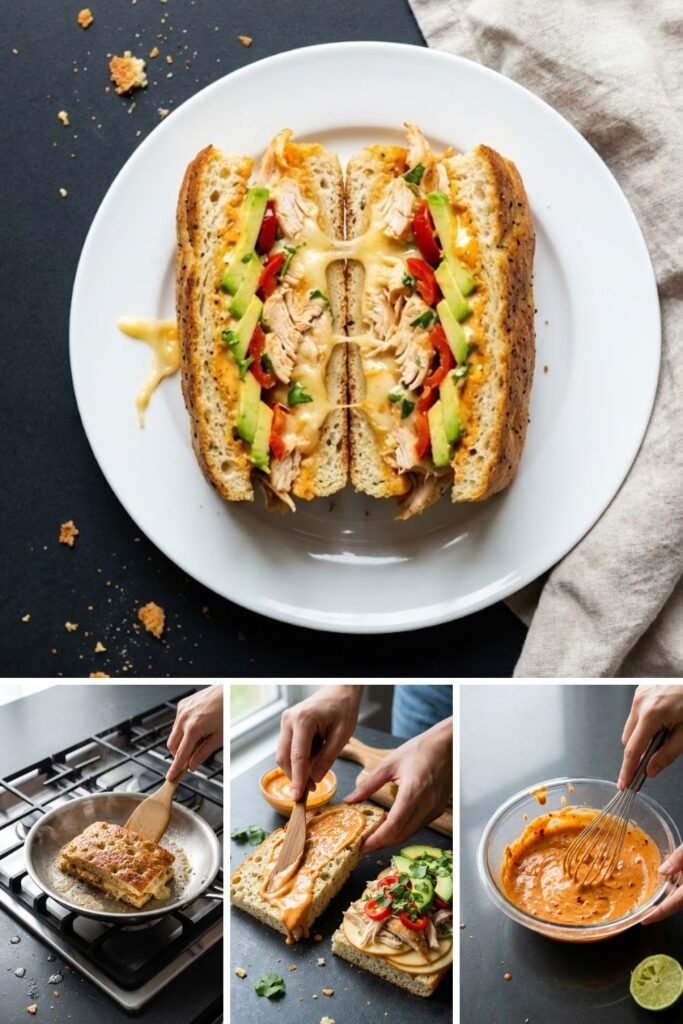 Chipotle Chicken Melt Recipe