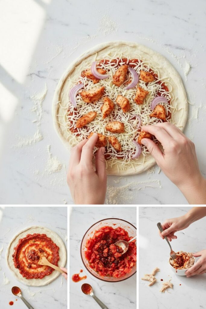 Chipotle Chicken Pizza Recipe