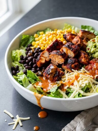 Chipotle Chicken Salad Recipe with Honey Vinaigrette