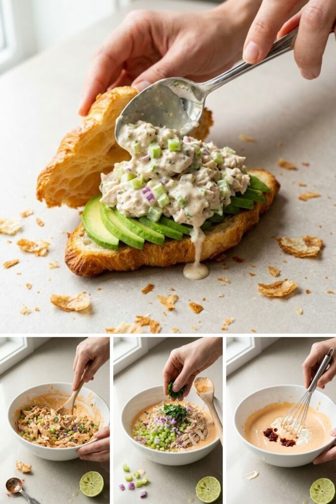 Chipotle Chicken Salad Sandwich Recipe