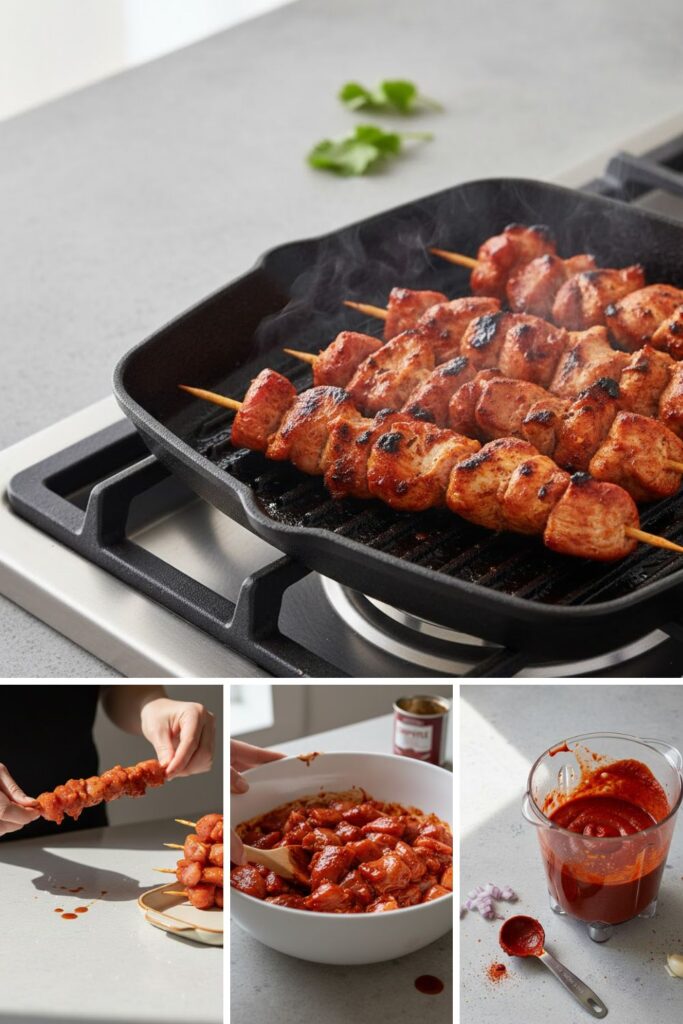 Chipotle Chicken Skewers Recipe