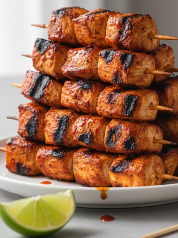Chipotle Chicken Skewers Recipe