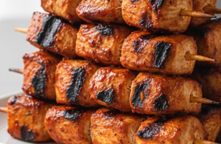 Chipotle Chicken Skewers Recipe