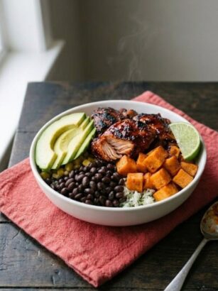 Chipotle Chicken Sweet Potato Bowl Recipe
