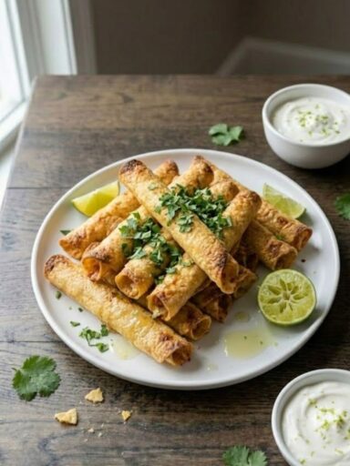 Chipotle Chicken Taquitos Recipe