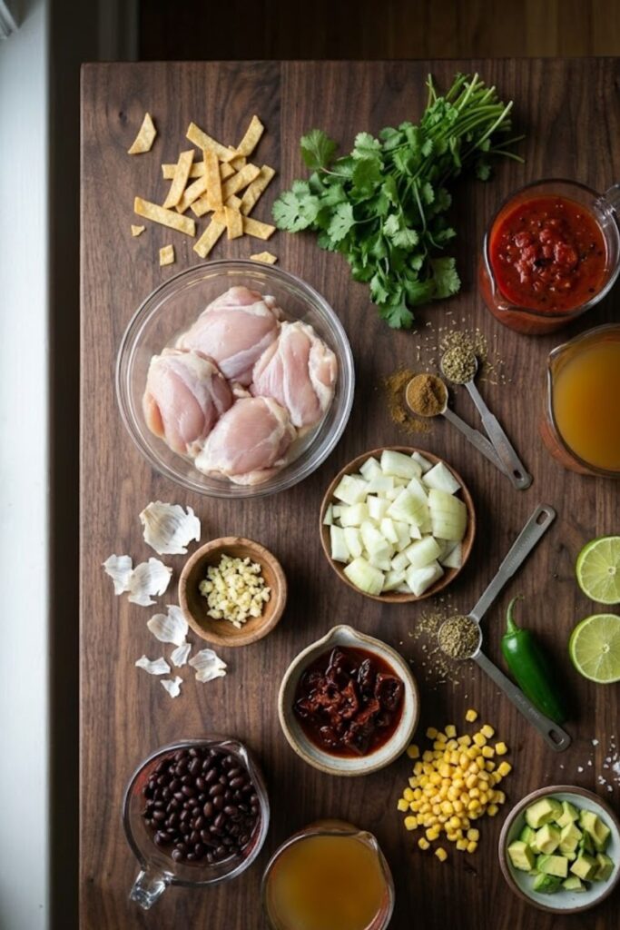 Chipotle Chicken Tortilla Soup Recipe