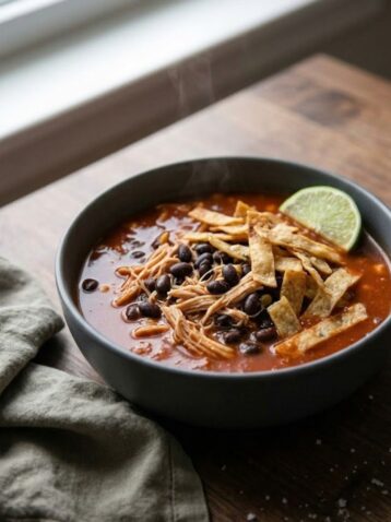 Chipotle Chicken Tortilla Soup Recipe