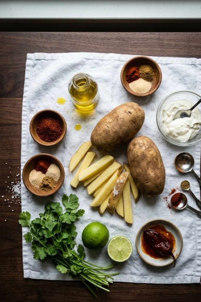 Chipotle Fries with Spicy Lime Aioli Recipe