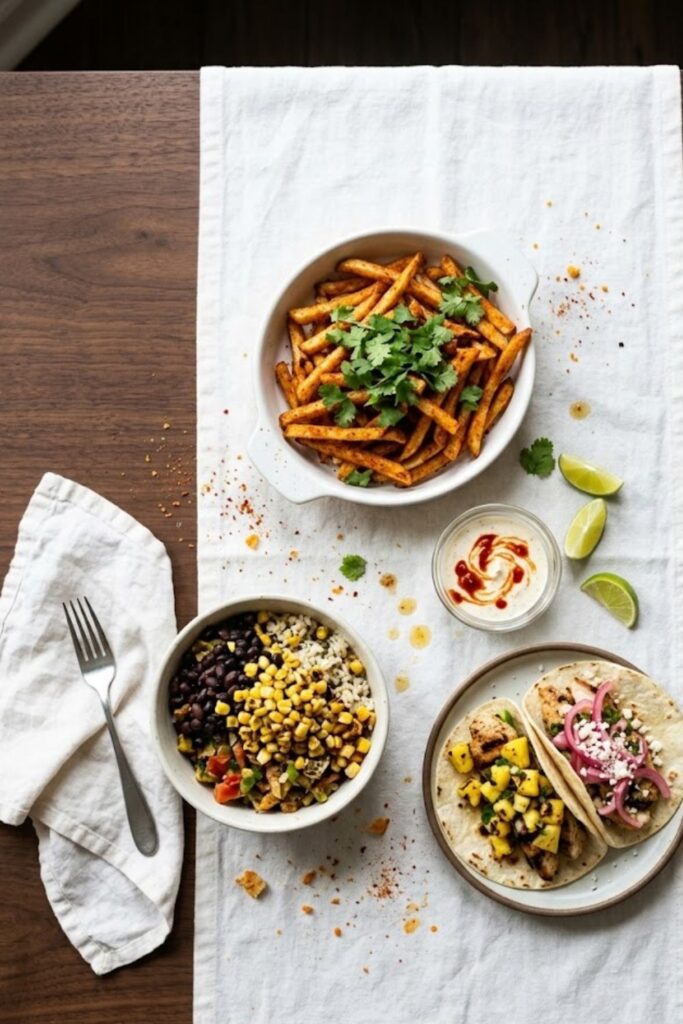 Chipotle Fries with Spicy Lime Aioli Recipe