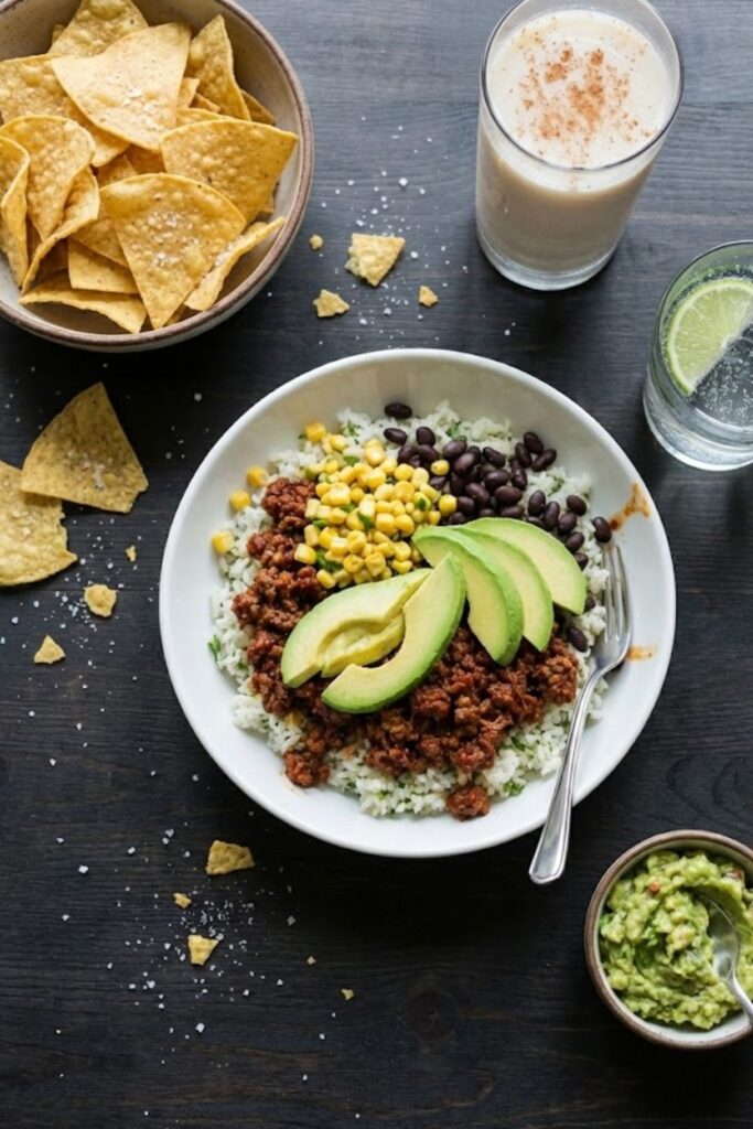 Chipotle Ground Beef Bowl Recipe