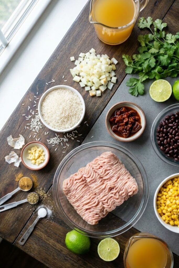 Chipotle Ground Turkey Bowl Recipe