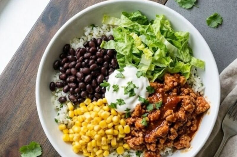 Chipotle Ground Turkey Bowl Recipe