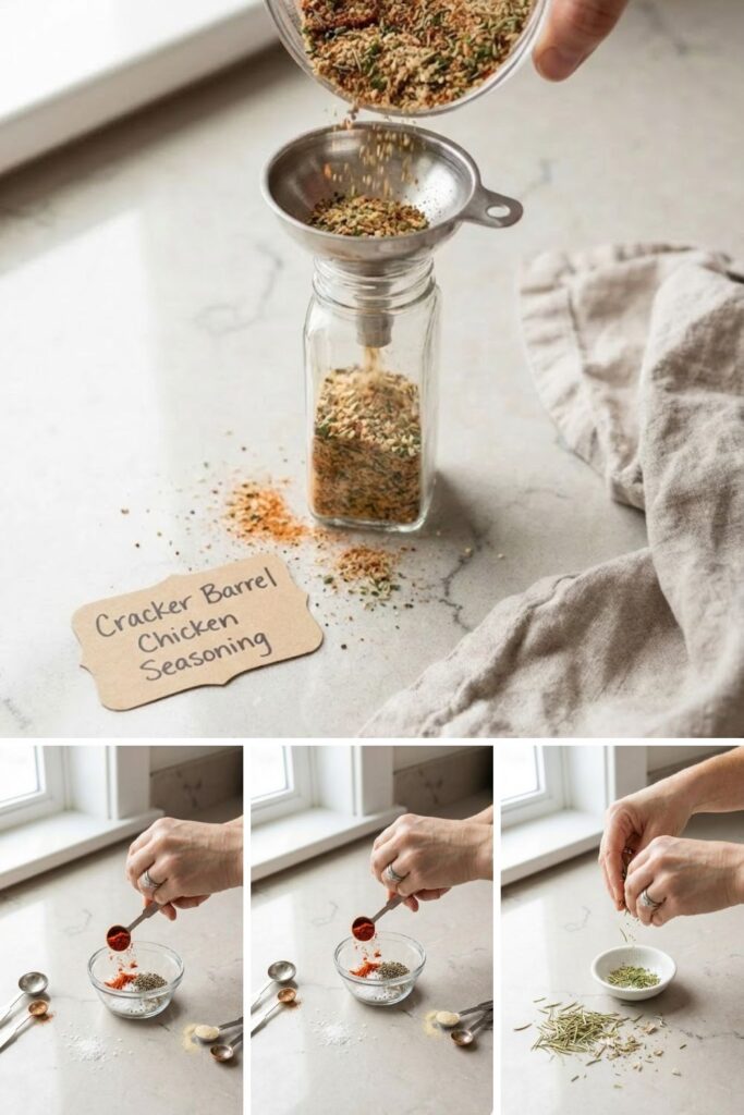 Cracker Barrel Chicken Seasoning Recipe