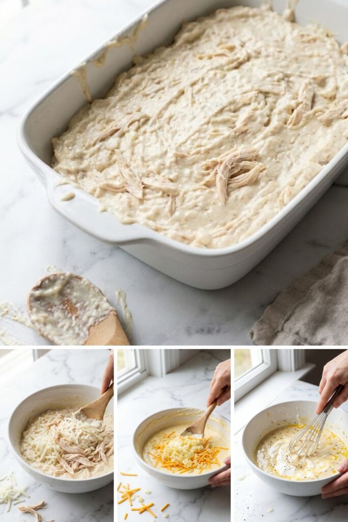 Cracker Barrel Hashbrown Casserole with Chicken Recipe