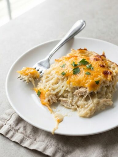 Cracker Barrel Hashbrown Casserole with Chicken Recipe