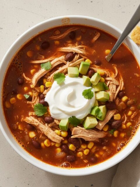 Smoky Chipotle Chicken Soup Recipe