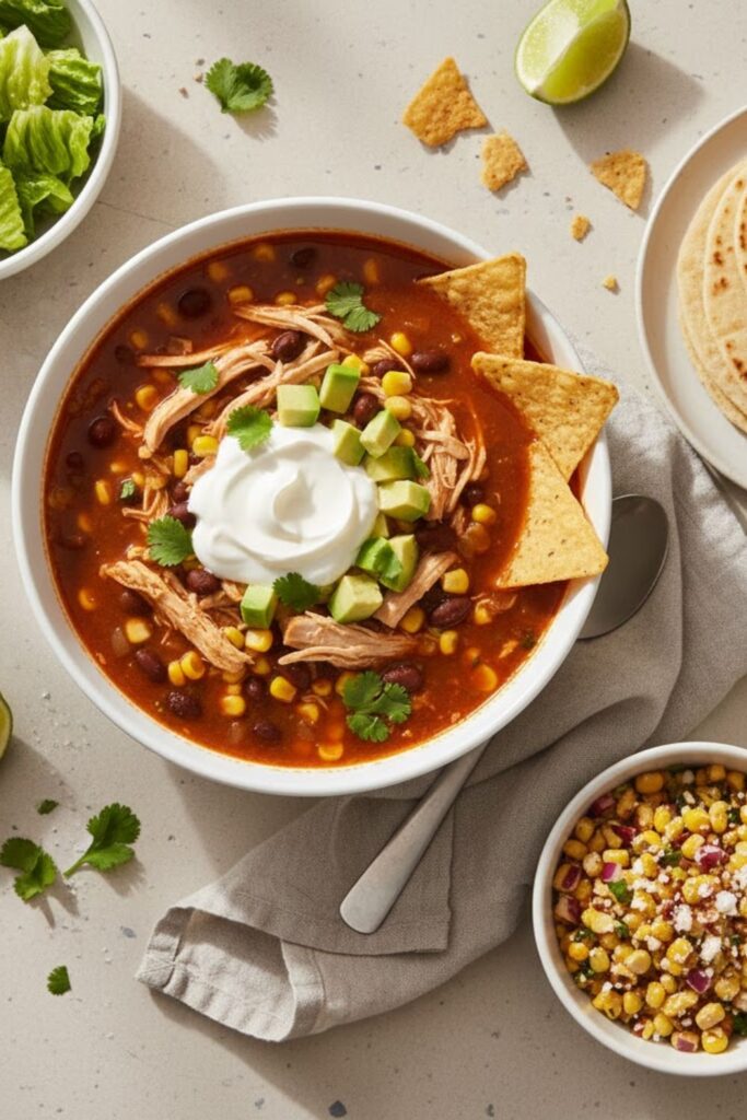 Smoky Chipotle Chicken Soup Recipe