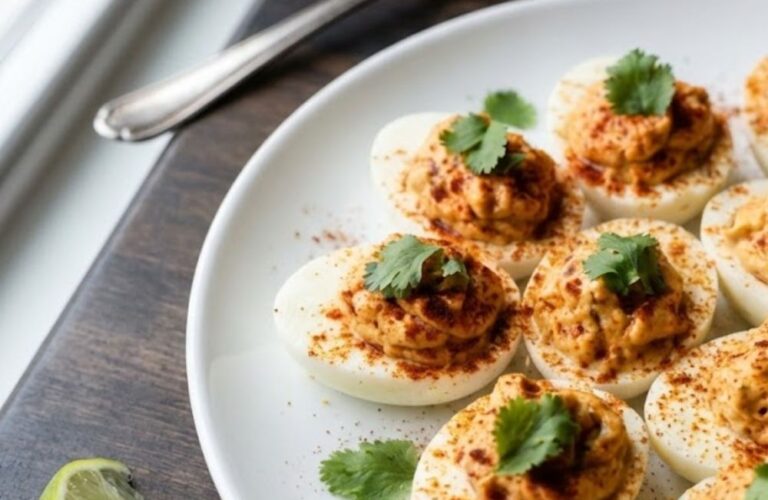 Smoky Chipotle Deviled Eggs Recipe