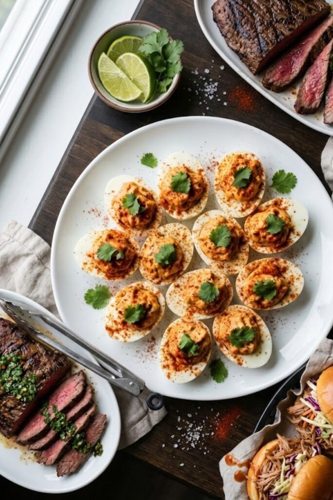 Smoky Chipotle Deviled Eggs Recipe