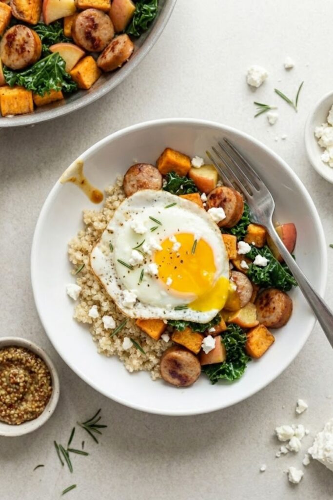 Trader Joe's Chicken Apple Sausage Skillet