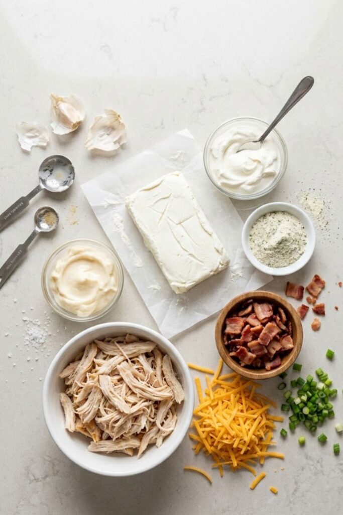 Trader Joes Chicken Bacon Ranch Dip Recipe