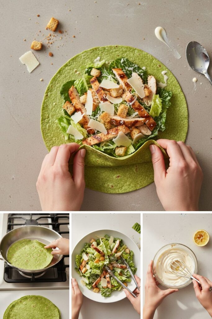 Trader Joes Chicken Caesar Wrap Recipe