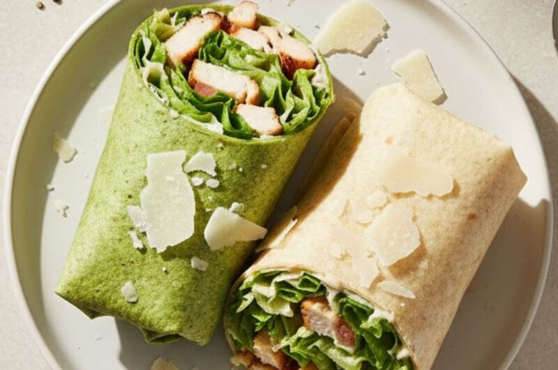 Trader Joes Chicken Caesar Wrap