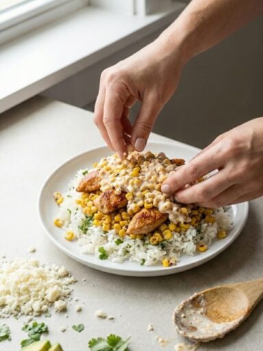 Trader Joes Chicken Elote Bowl Recipe