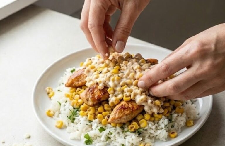 Trader Joes Chicken Elote Bowl Recipe