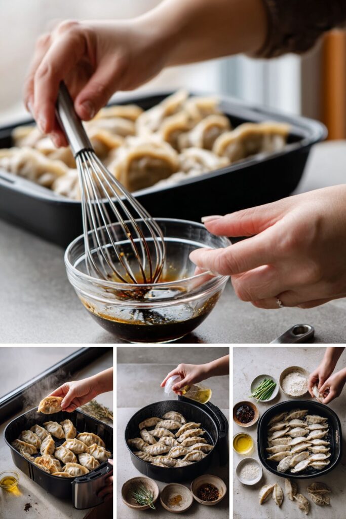 Trader Joe's Chicken Gyoza Air Fryer Recipe