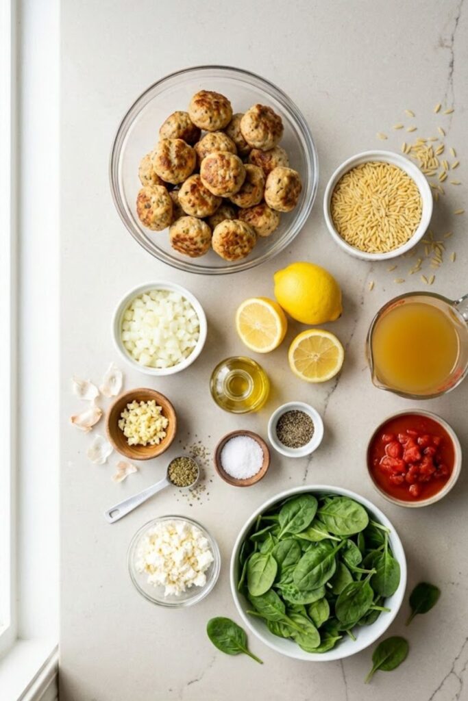 Trader Joes Chicken Meatballs and Orzo Recipe