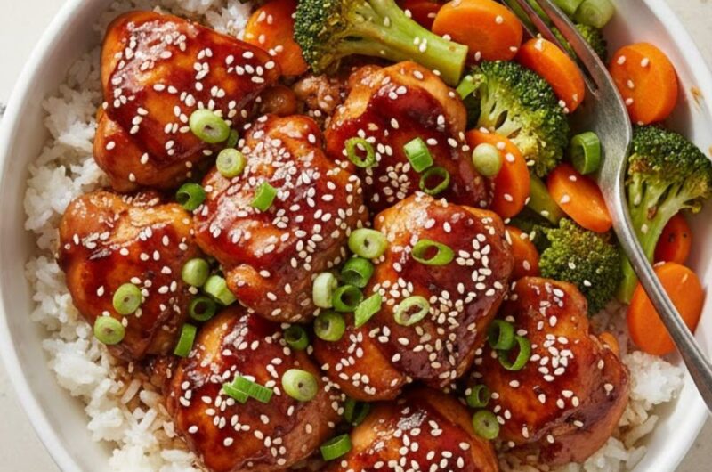 Trader Joes Chicken Rice Bowl