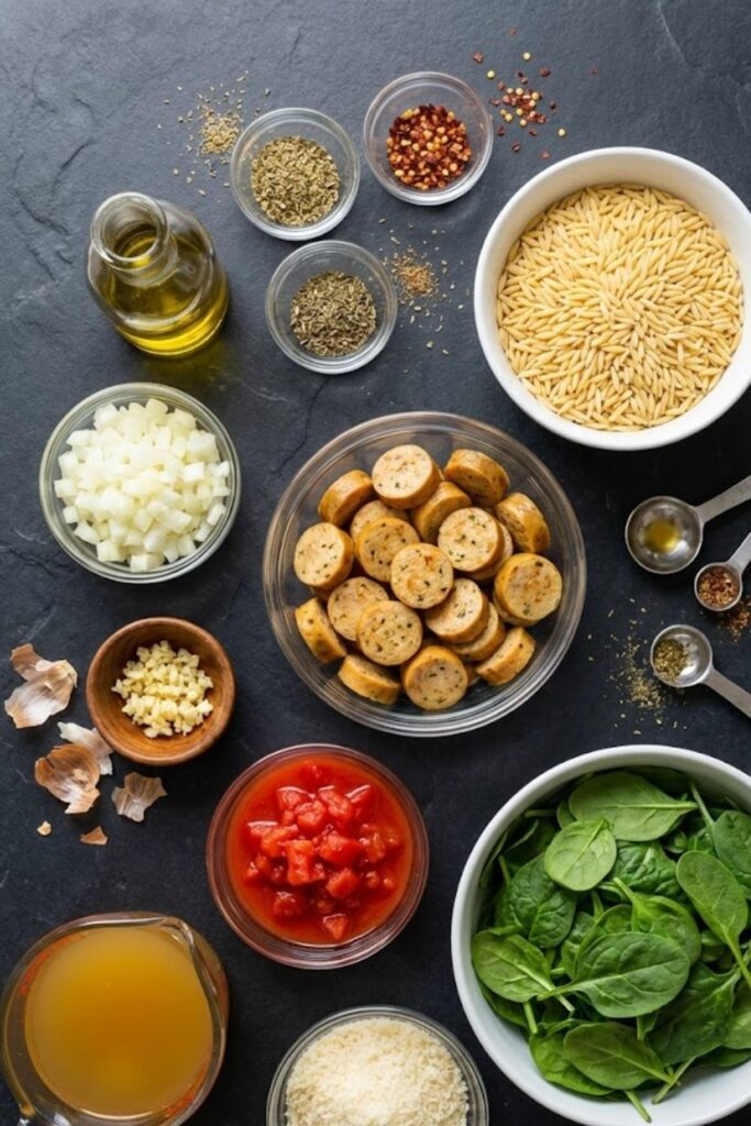 Trader Joe's Chicken Sausage Orzo Recipe