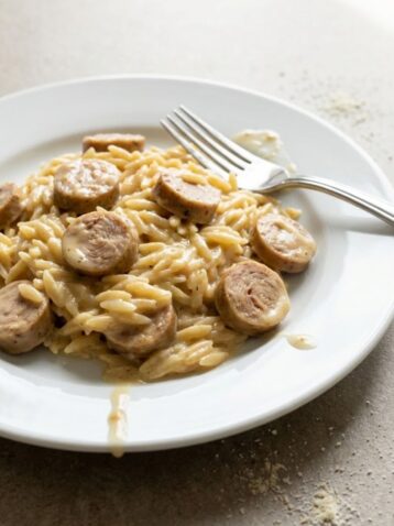 Trader Joe's Chicken Sausage Orzo Recipe