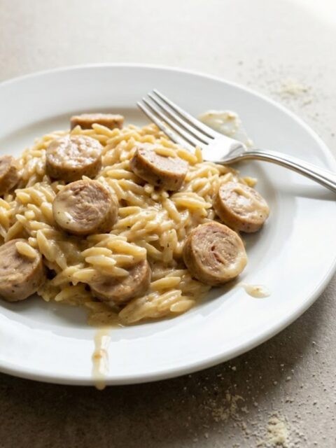 Trader Joe's Chicken Sausage Orzo Recipe