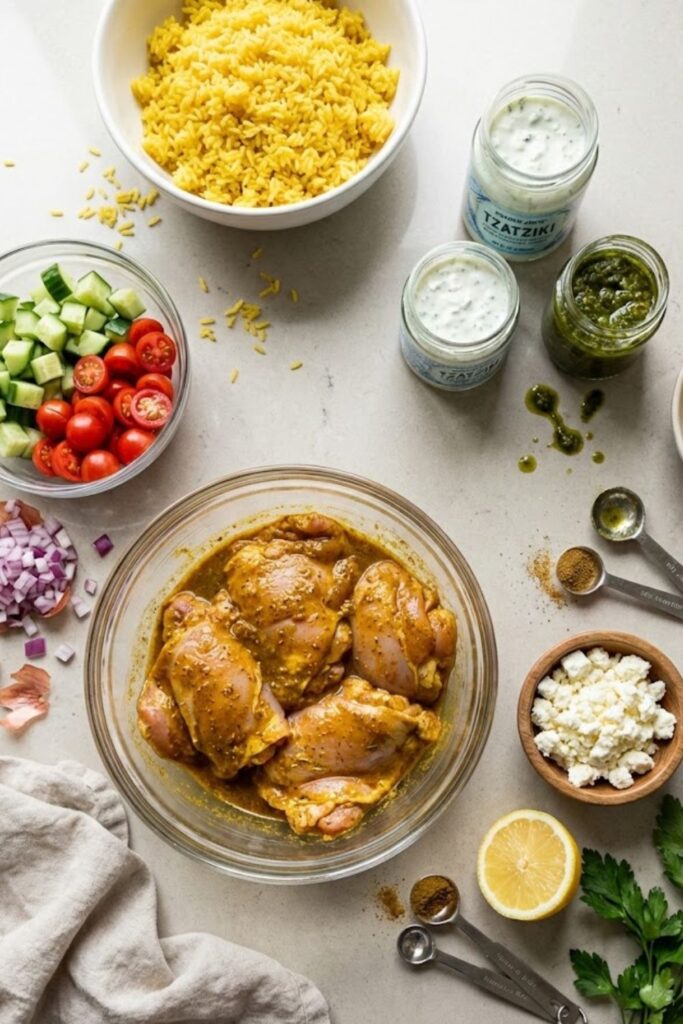 Trader Joes Chicken Shawarma Bowls Recipe