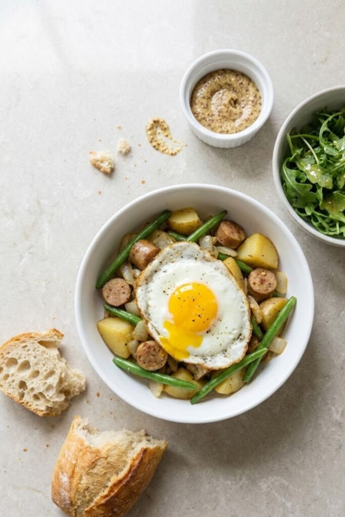 Trader Joe's Garlic Herb Chicken Sausage Skillet