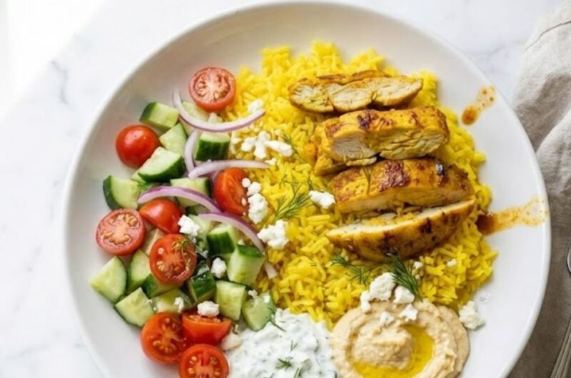 Trader Joes Greek Chicken Bowl