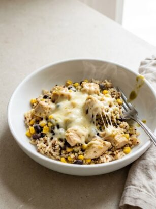 Trader Joe's Green Chili Chicken Bowl Recipe