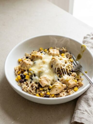 Trader Joe's Green Chili Chicken Bowl Recipe