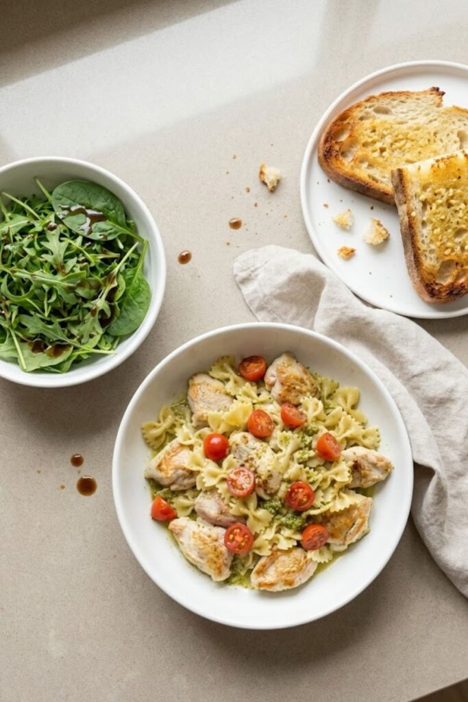 Trader Joes Lemon Pesto Chicken Pasta Recipe